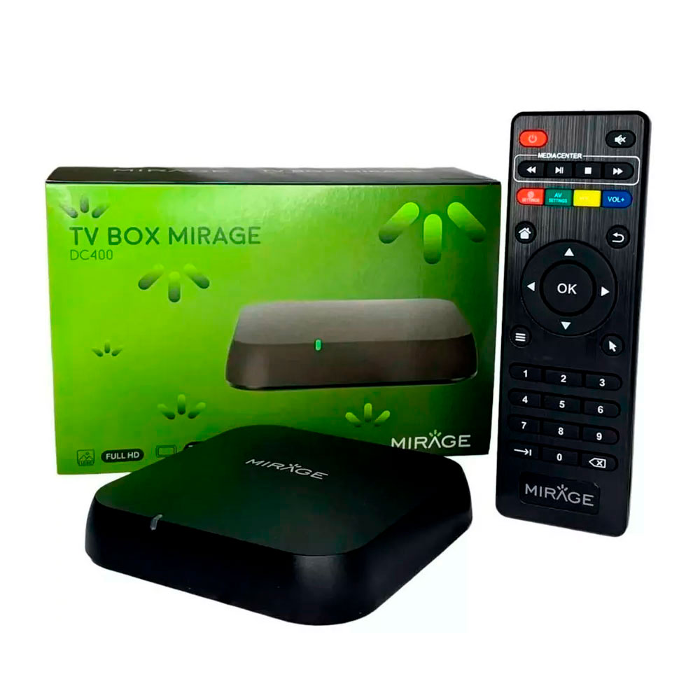 TV Box Multilaser Mirage Dc400 Full Hd 8gb 1gb De Ram Homologado