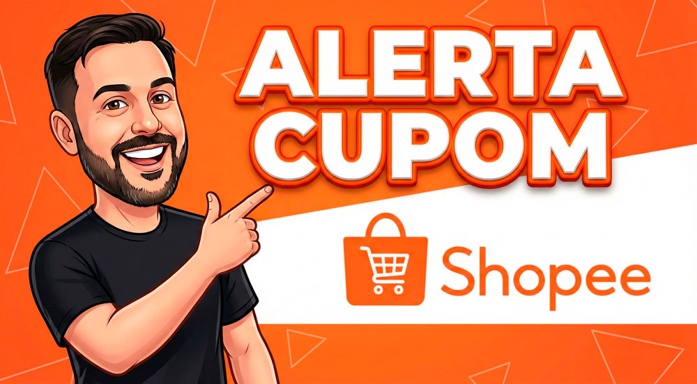 NOVO CUPOM SHOPEE - PARA TODO SITE