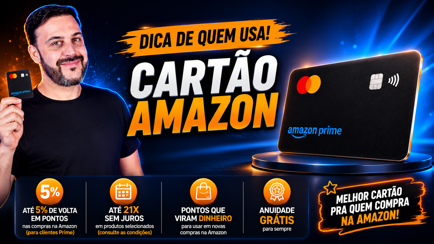 💳 Peça seu Cartão Amazon