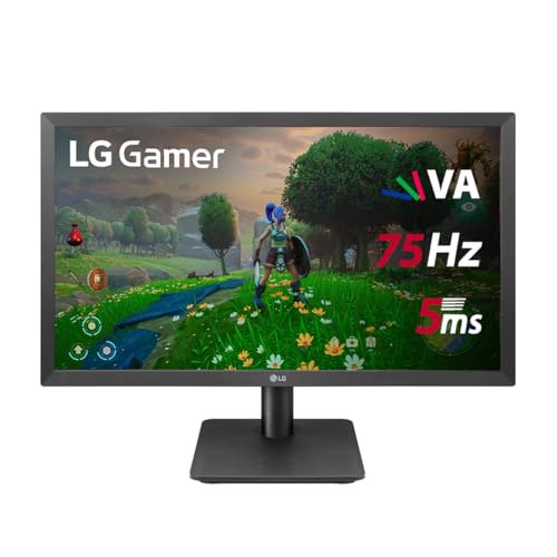 Monitor Gamer LG 21,5'' VA FHD 75Hz 5ms HDMI FreeSync Inclinação Bivolt Preto 22MP410-B.AWZM