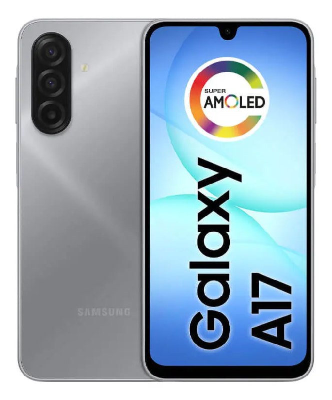 Samsung Galaxy A17 Com Ia, 128gb, 4gb Ram, Câm De 50mp, Tela De 6.7 , Nfc, Ip54 - Cinza