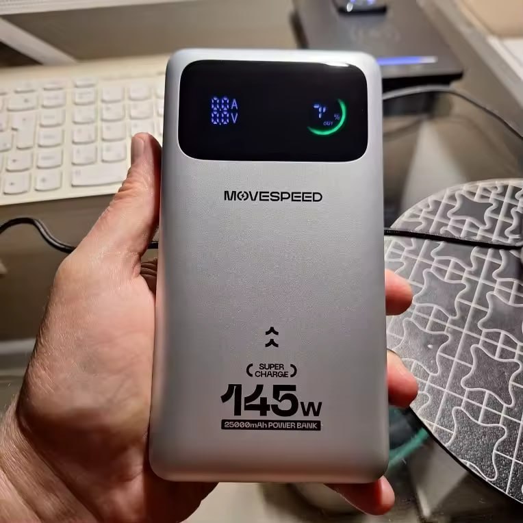 Powerbank Movespeed M25Pro 145W Power Bank 25000mAh