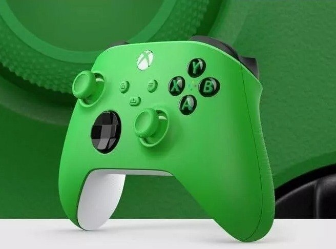 Controle Microsoft Xbox Wireless Series X/s Velocity Green Cor Verde