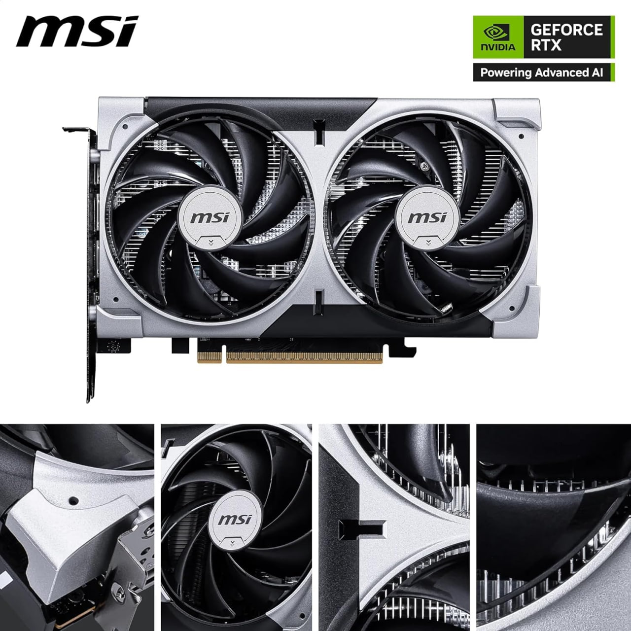 MSI GeForce RTX 5060 Ventus 2X OC (8GB GDDR7/PCI Express 5.0/2535MHz/28000MHz)