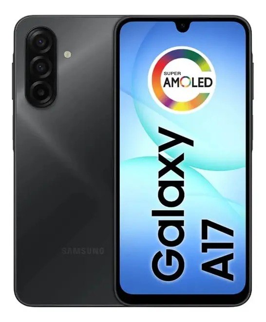 Celular Samsung Galaxy A17 Com Ia, (256GB) , 8gb Ram, Câm De 50mp, Tela De 6.7 , Nfc, Ip54 - Preto