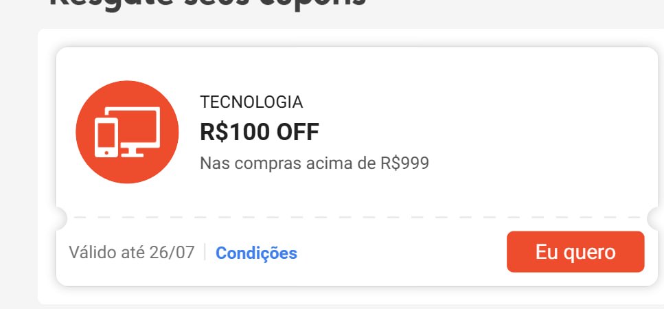 NOVO CUPOM SHOPEE