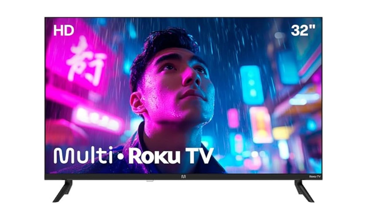 Smart Tv Dled 32 HD Multi Essencial Roku 3HDMI 2USB Wi-Fi