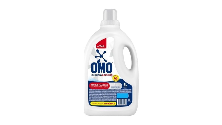 OMO Lavagem Perfeita Sabão Líquido 5L