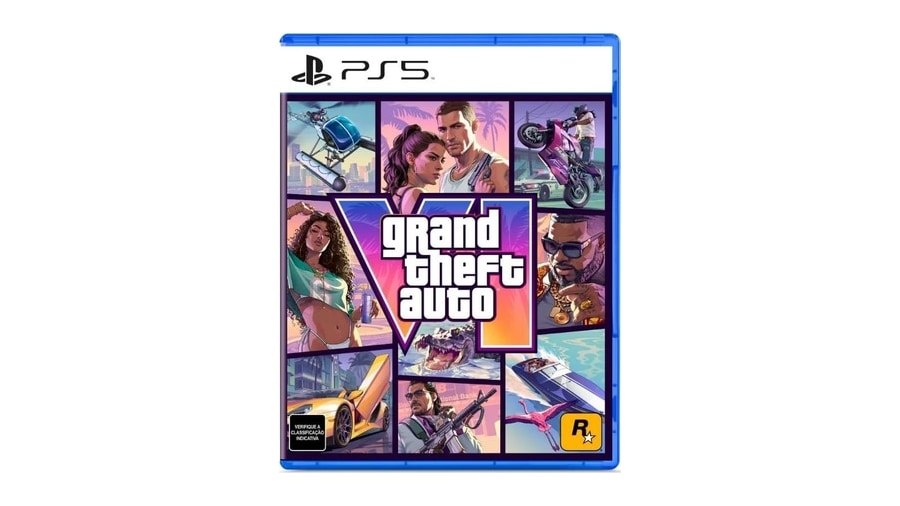 Jogo Grand Theft Auto GTA VI 6, PS5 TT000272PS5