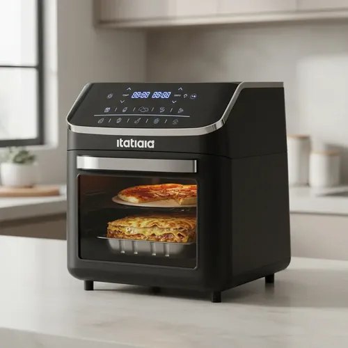 Fritadeira Elétrica Air Fryer Sem Óleo 12l Itatiaia 127v