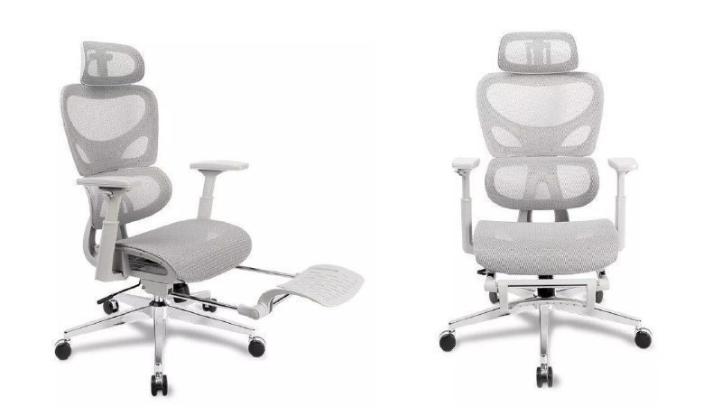 Cadeira Office Zinnia Montreal SL, Cinza
