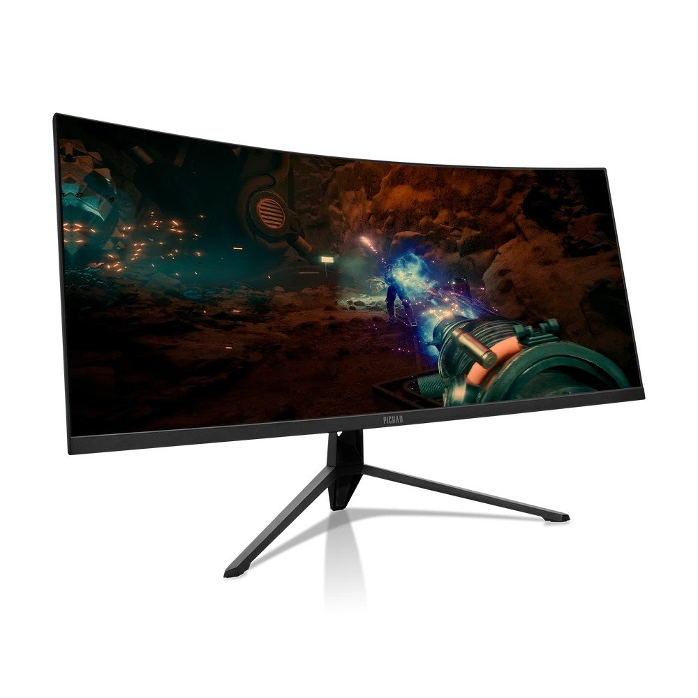 Monitor Gamer Pichau Nexus 34 GO, 34 Pol,VA, Ultrawide, Curvo WQHD, 1ms, 165Hz