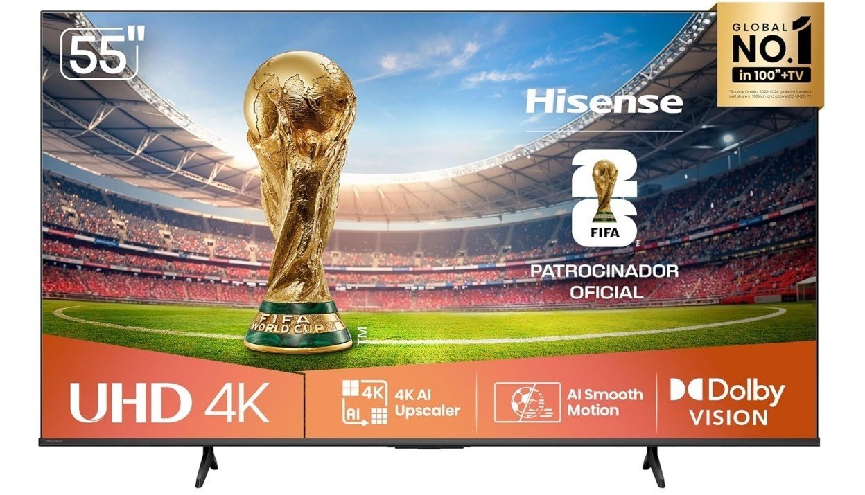 Smart TV Hisense 4K 55" Polegadas 55A6NV