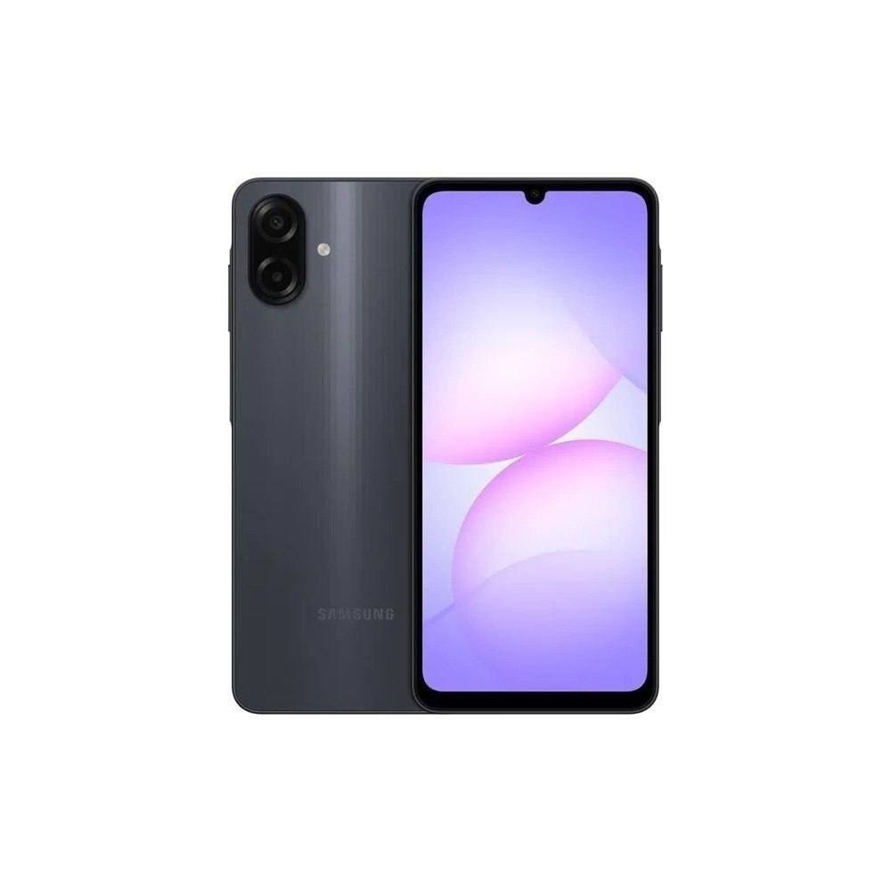 Celular Galaxy A07 Tela 6.7 128GB 4G 90Hz Câmera Dupla 50MP Preto Samsung