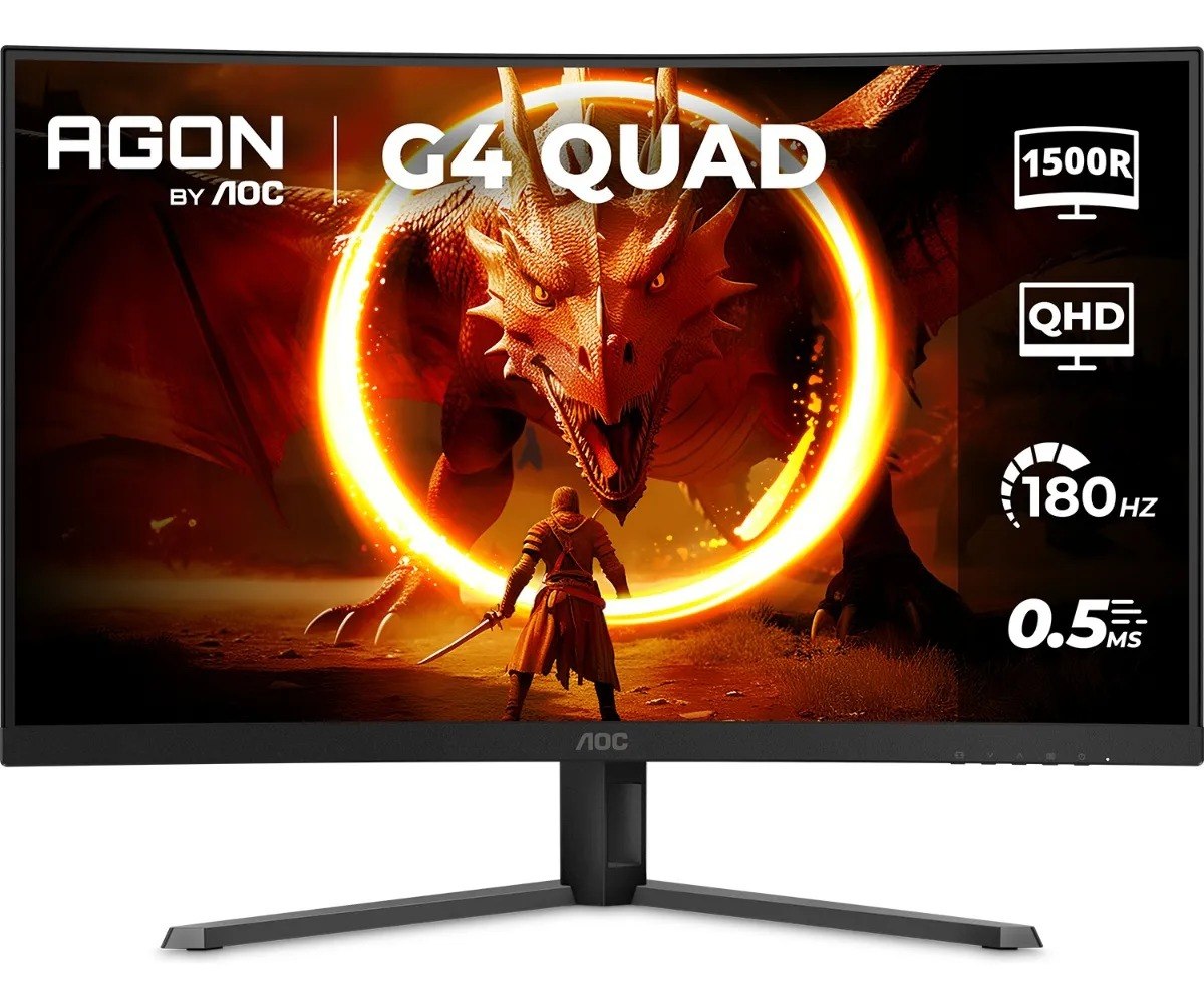 Monitor Gamer Curvo AOC AGONQUAD 32, VA