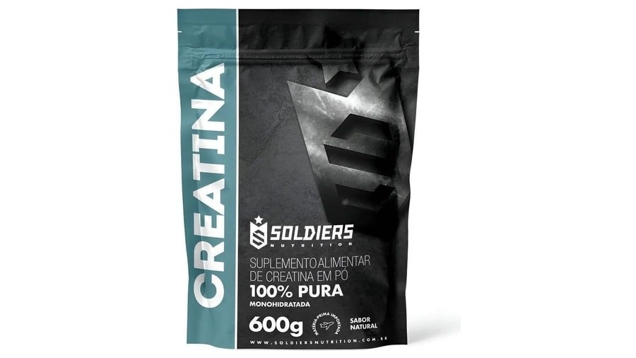 Creatina 100% Pura Soldiers 600g