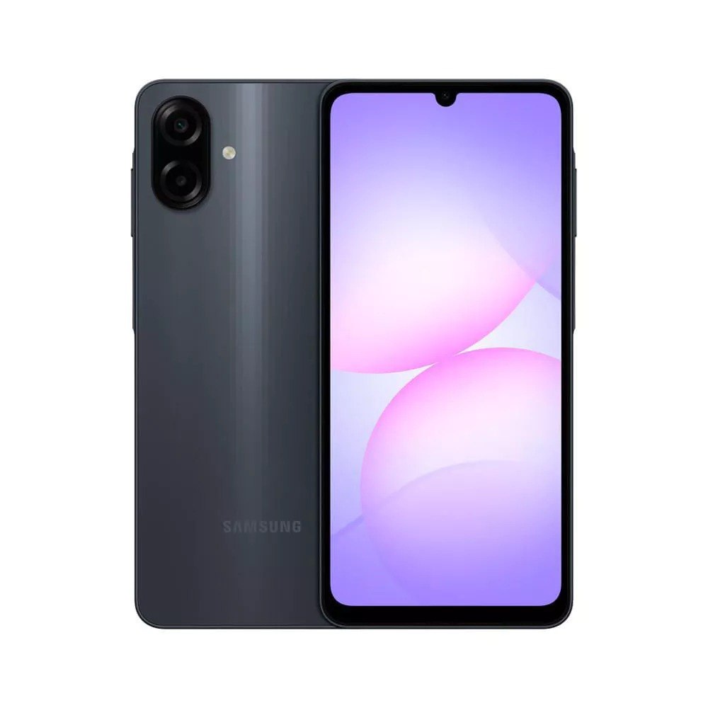 Celular Galaxy A07 Tela 6.7 128GB 4G 90Hz Câmera Dupla 50MP Preto Samsung