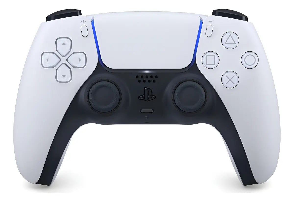 Controle Joystick Sem Fio Sony Playstation Dualsense Branco