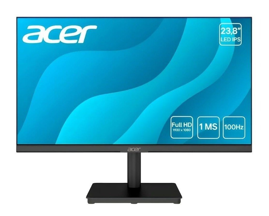 Monitor Acer mk241y 23.8" IPS Full HD 100hz 1ms HDMI/VGA Design Zero Frame