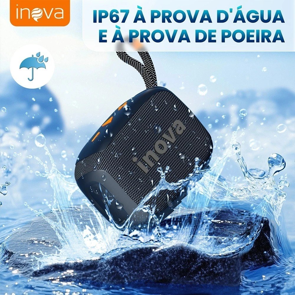 Inova caixa de som Bluetooth Portátil Go 4 À Prova D 'Água (várias cores)