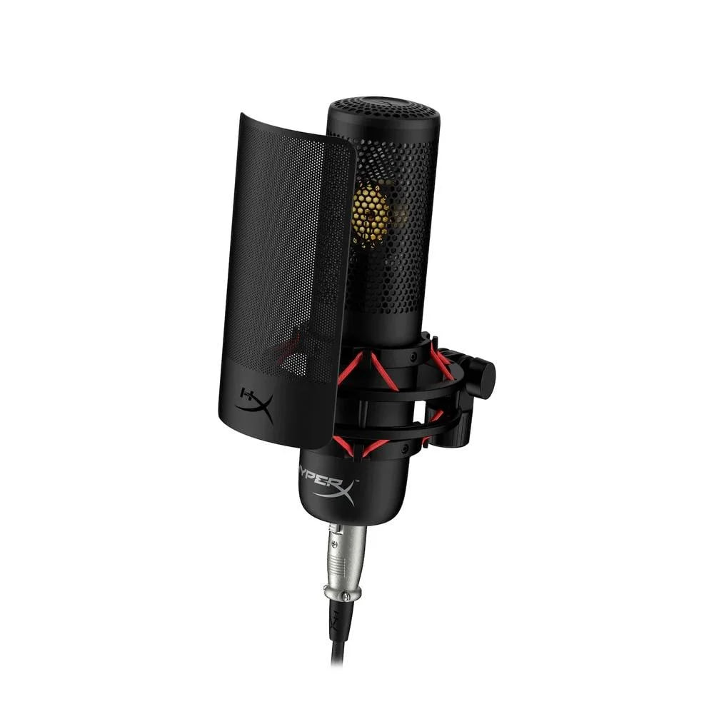 Microfone profissional Hyperx Procast Cor preto