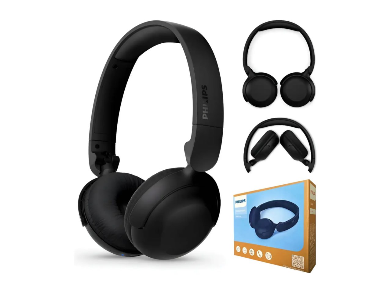 Headphone Fone Ouvido Sem Fio Philips Tah2209 Bluetooth Nfe Original Preto