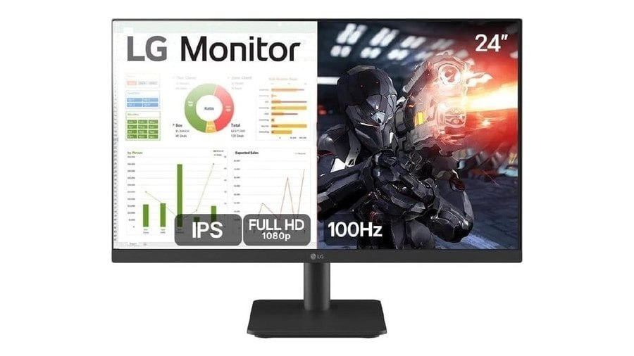 Monitor PC Gamer LG 24MS500 24 IPS 100Hz Full HD HDMI 2x