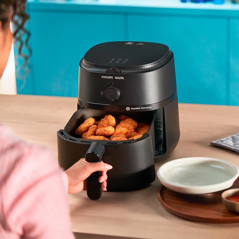 Fritadeira Airfryer Série 1000 L, 4,2 litros, Philips Walita, Tecnologia RapidAir