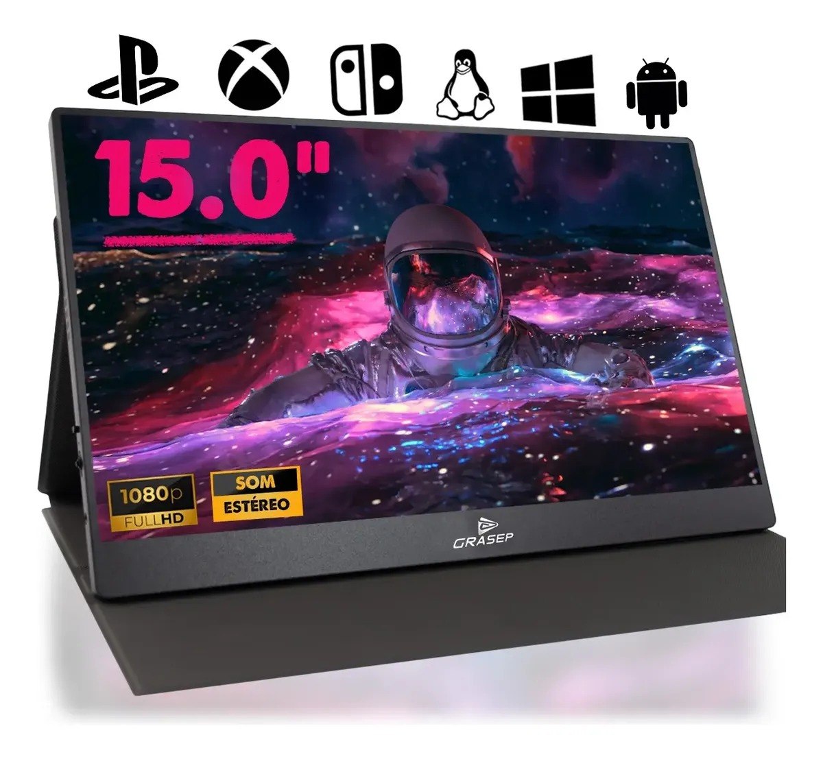 Monitor Portatil 15.0 Full Hd