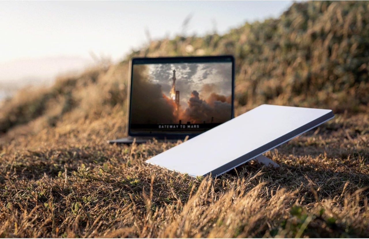 Antena de Internet via satélite Starlink MINI