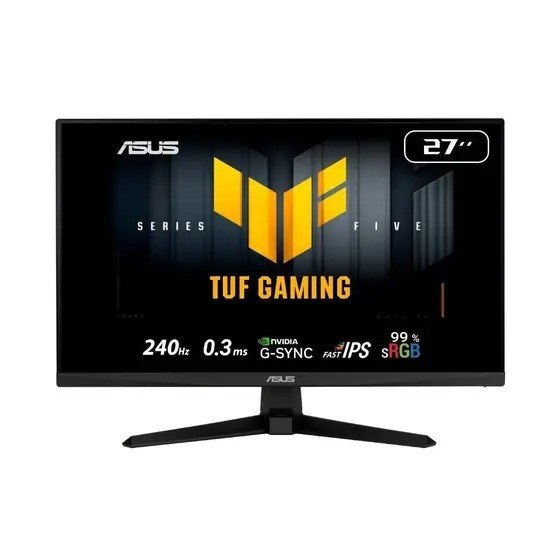 Monitor Gamer ASUS TUF 27", Full HD, 240Hz, 0.3ms, Fast IPS