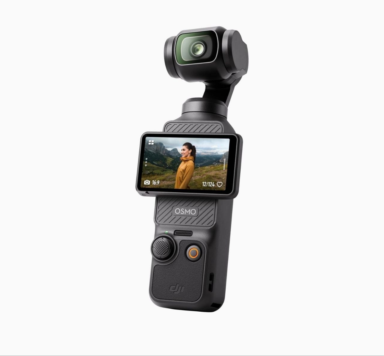 DJI Osmo Pocket 3, câmera vlogging com CMOS de 2,5 cm e vídeo 4K/120fps, estabilização de 3 eixos, foco rápido, rastreamento de rosto/objeto, tela sensível ao toque rotativa de 5 cm, câmera digital