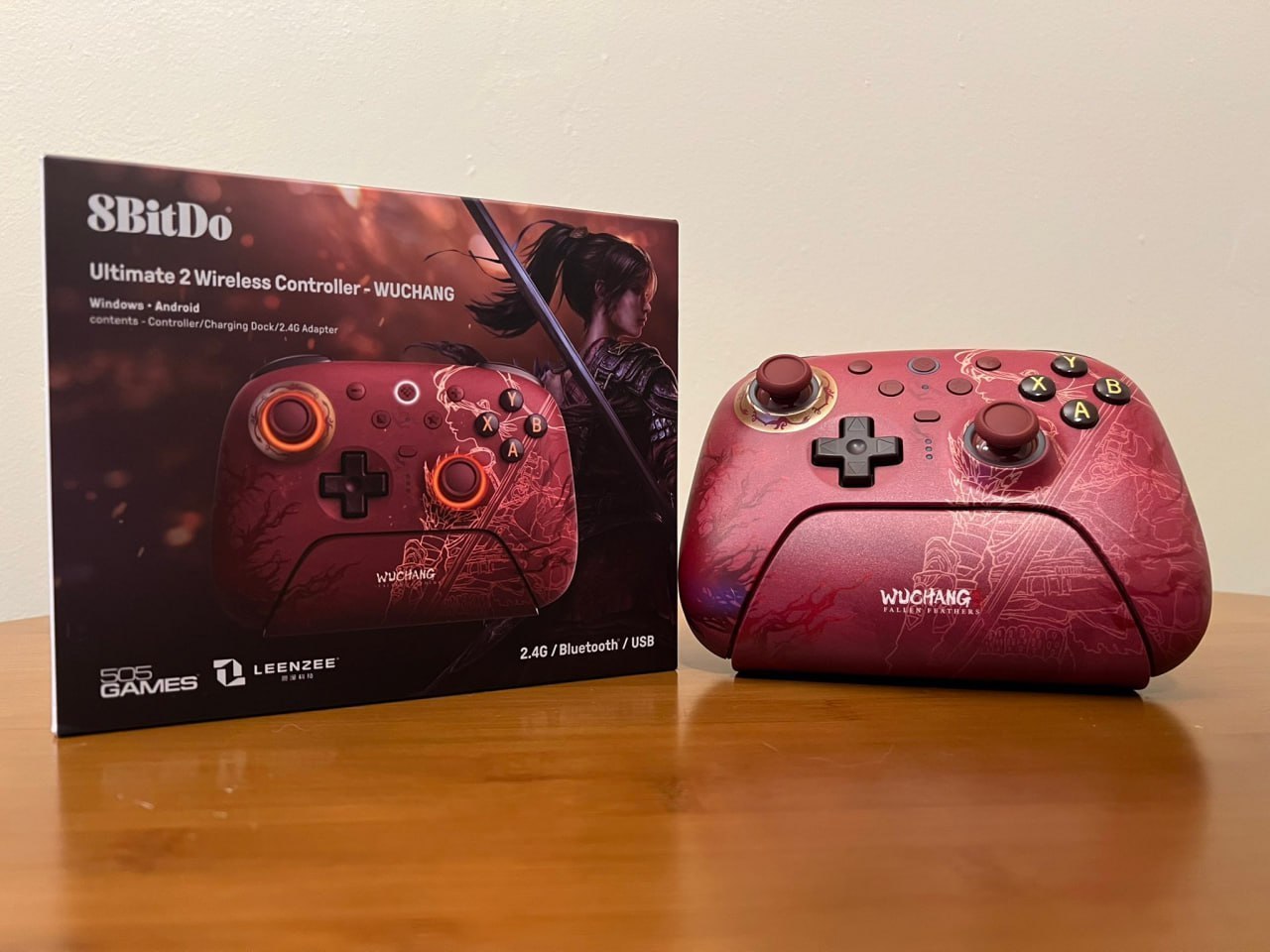 Controle 8BitDo Sem Fio Ultimate 2 – Edição Limitada WUCHANG