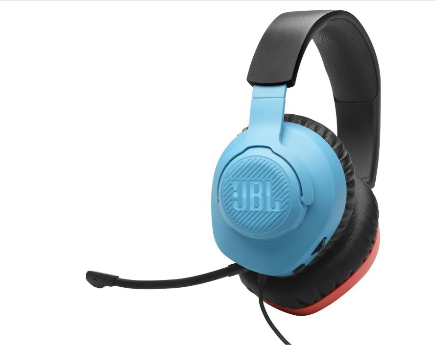 JBL, Fone de Ouvido Com Fio, JBL, Quantum 100M2, Headset Gamer, Over Ear, Microfone Removível