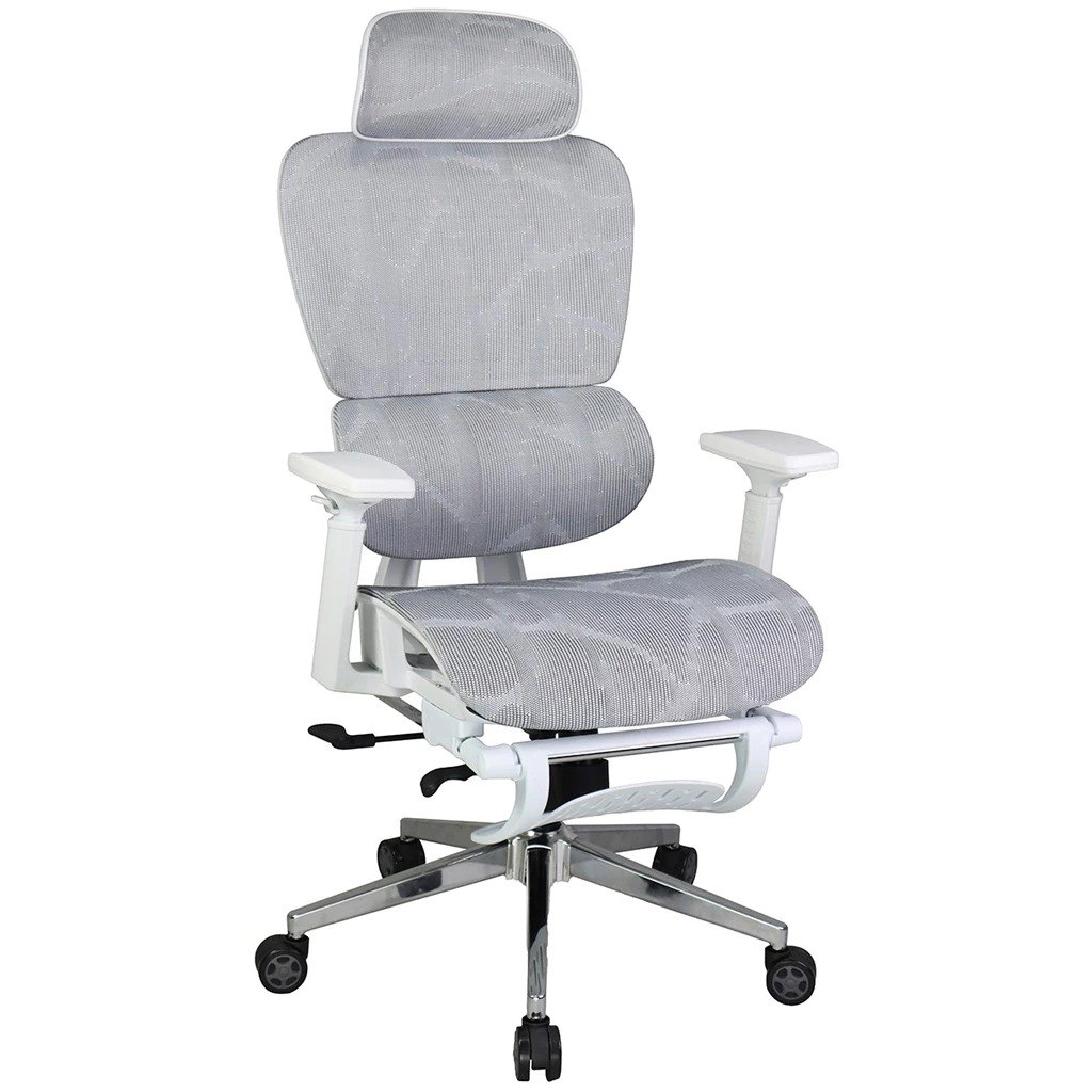 Cadeira Escritório Presidente Dr.Office Master Giratória, Mesh Respirável, Braço Ajustável