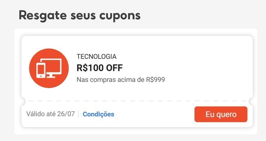 Cupons Shopee Tecnologia