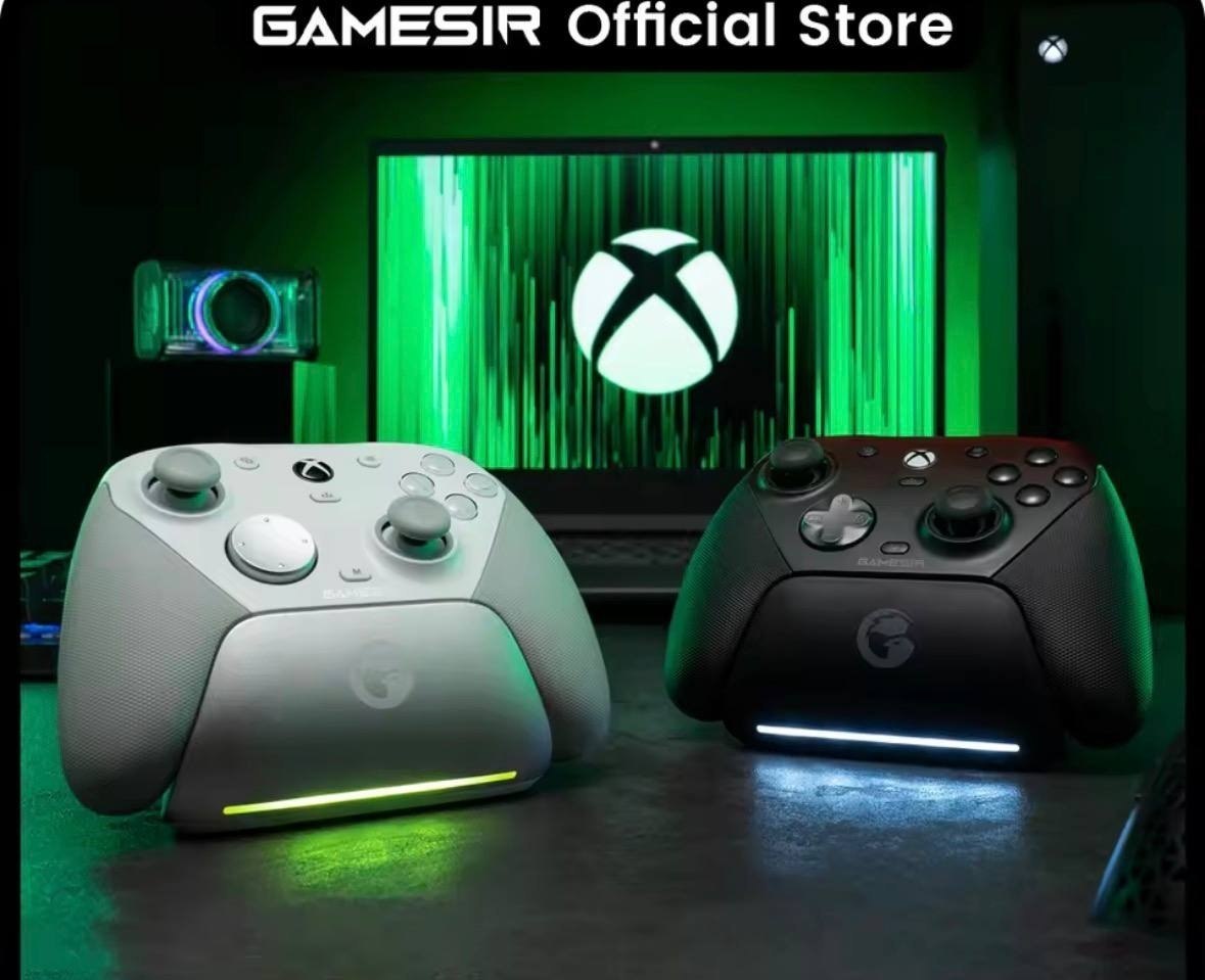 Controle GameSir G7 Pro Xbox Series X|S Controller with TMR Sticks, Hall Effect Triggers, Magnetic Faceplates, Gyro, Smart Charging Dock