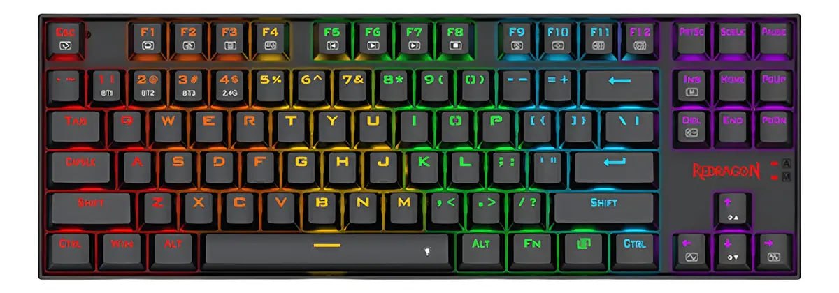 Teclado Mecânico Gamer Kumara Elite Preto K552-krs