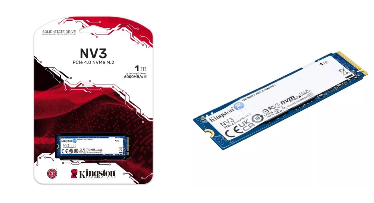 HORA DO UPGRADE NO SETUP! SSD KINGSTON NV3 1TB M.2 NVME – PCIe 4.0 com leitura absurda de até 6000 MB/s