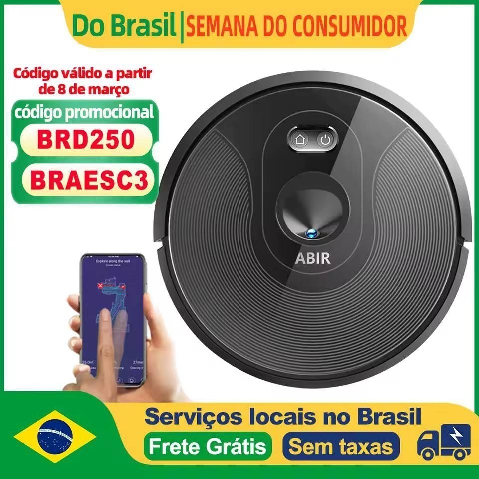 ROBÔ ASPIRADOR ABIR X6