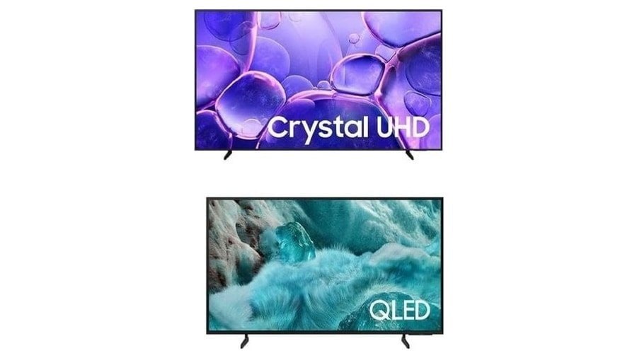 ( COMBO DUAS TVs) Smart TV 85" Crystal UHD 4K U8100F + Vision AI TV 50" QLED Ultra 4K
