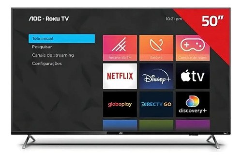 Smart TV AOC 50U6125 50'' 4K LED