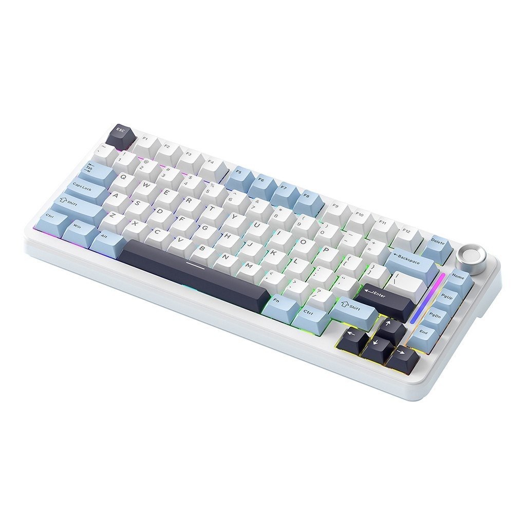 Teclado Mecânico F75 Sem Fio 75% Rgb