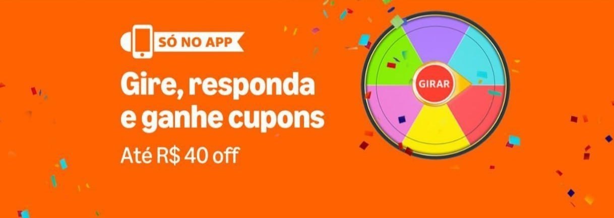 Nova Roleta Amazon - ( clientes selecionados no aplicativo )