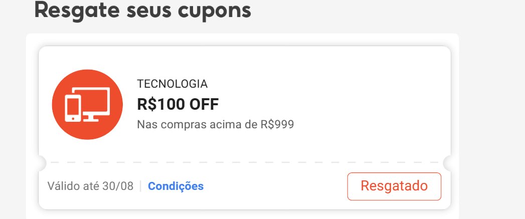 CUPOM SHOPEE - AINDA ATIVO