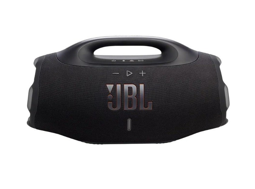 JBL, Caixa de Som, Boombox 4, Bluetooth, Som JBL Pro, AI Sound Boost, Graves Personalizáveis, Bateria de até 34h, IP68, Áudio Lossless Preta