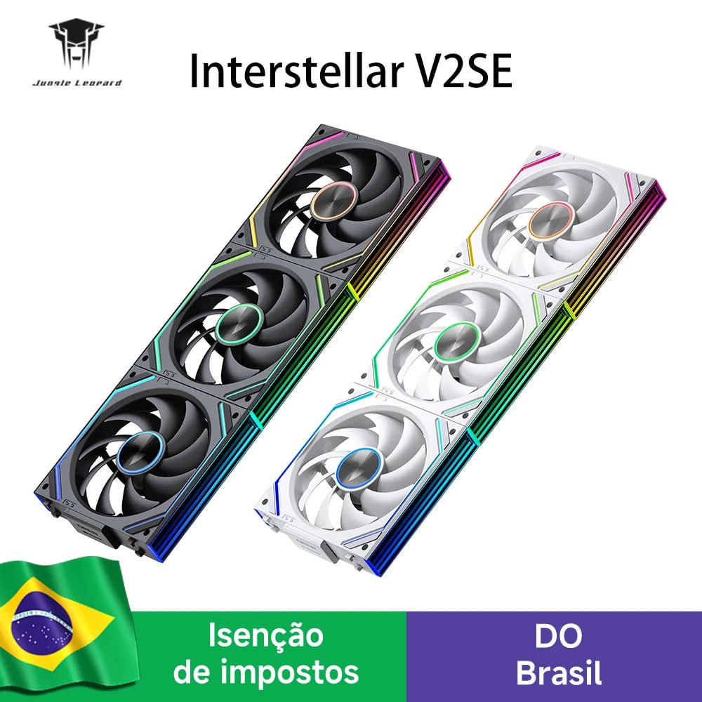 Fans Magneticas 3x1 Jungle Leopard Interstellar V2 SE