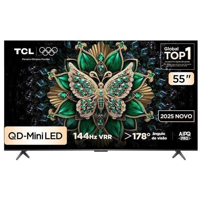 Smart Tv 55" TCL C6K QD-Mini LED 4K 120Hz
