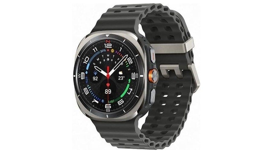 Samsung Galaxy Watch Ultra 2025 Smartwatch 47mm LTE, Galaxy AI, Titânio Aeroespacial, Titânio
