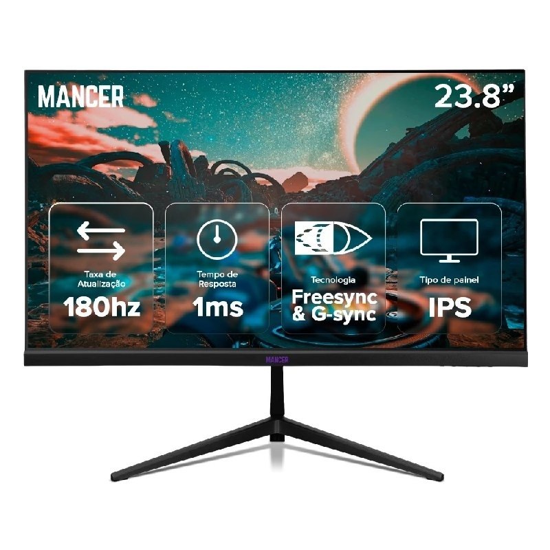 Monitor Gamer Mancer Valak QUAD HD